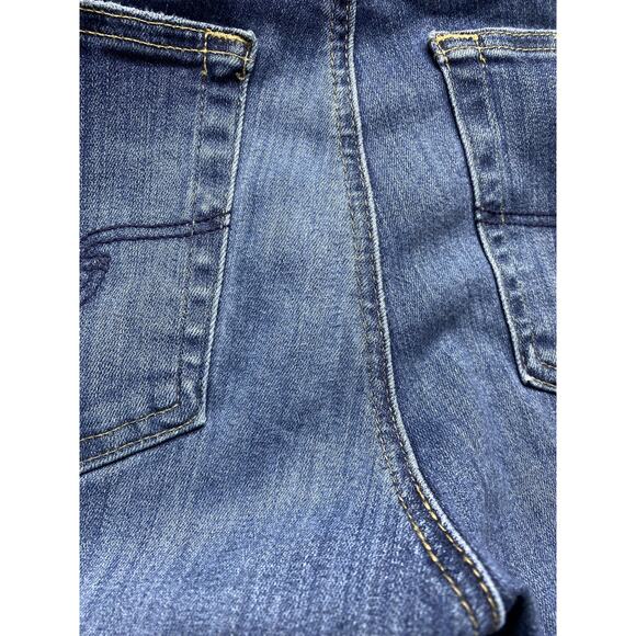 AG Adriano Goldschmied Jeans Womens 27 Farrah High Rise Skinny Ankle Raw Hem - Picture 13 of 14